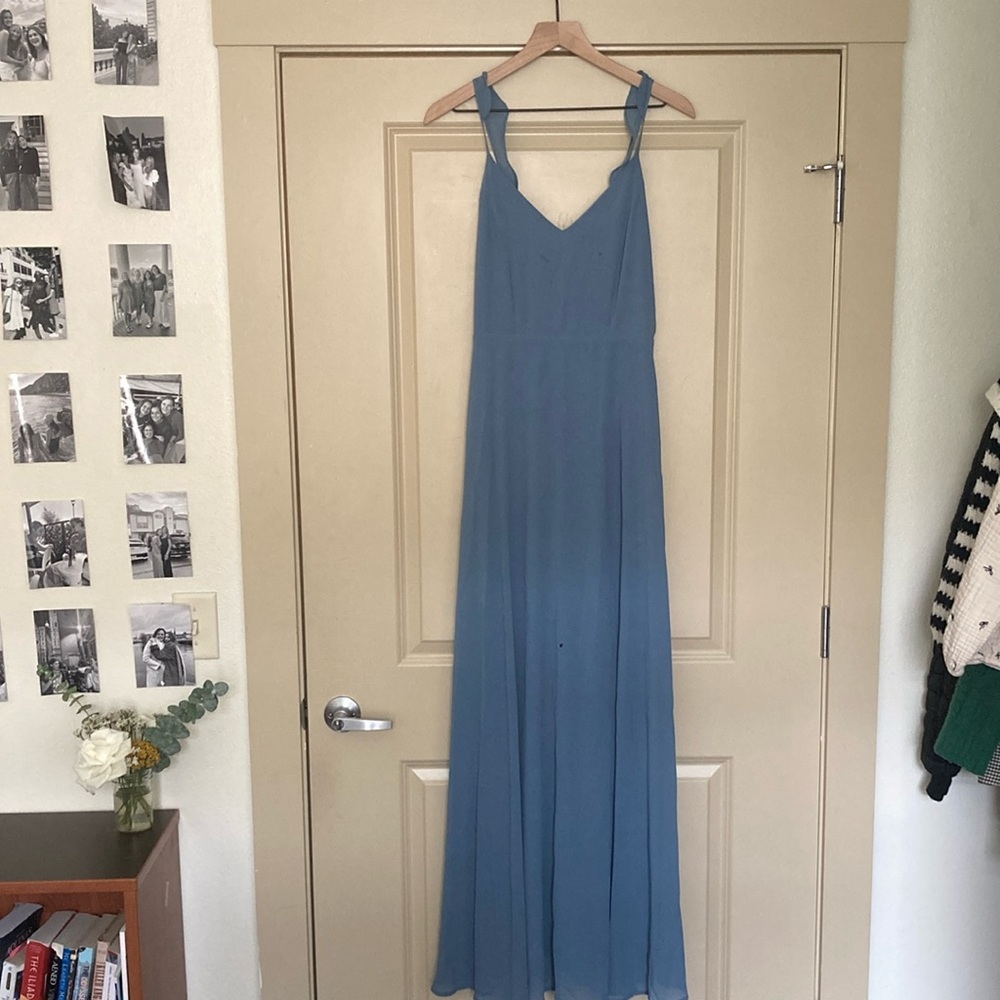 Lulus formal blue gown